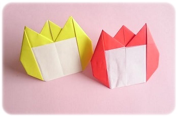 折り紙 チューリップ名札・席札 28個 （折り紙 チューリップ名札 